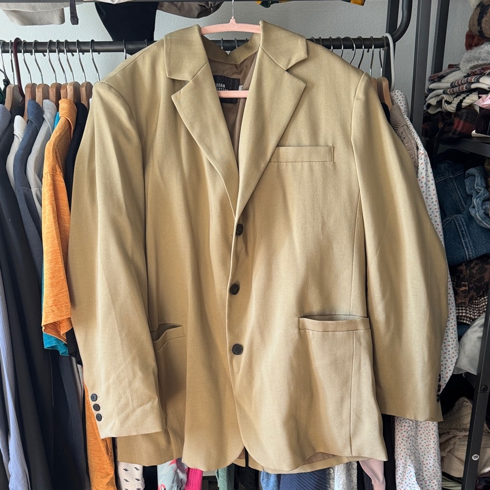 Urban Outfitters Tan Blazer
